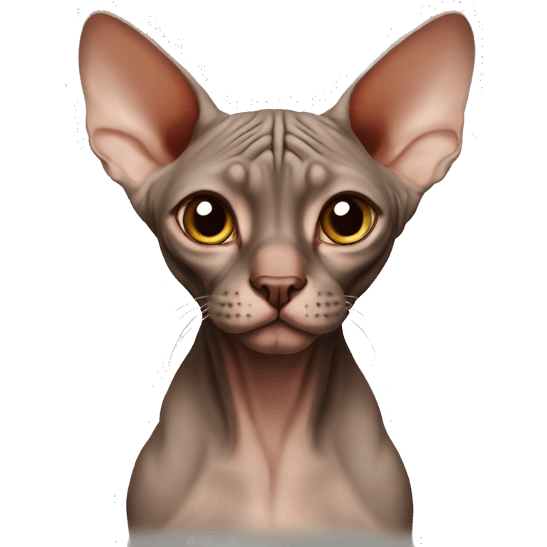 Brown Sphynx  emoji