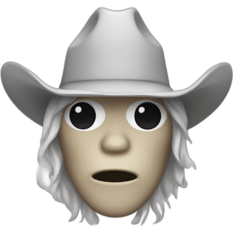 cowboy ghost emoji