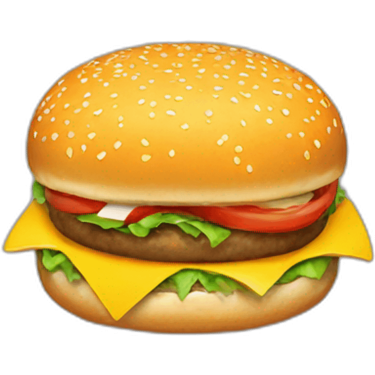 Cheeseburger emoji