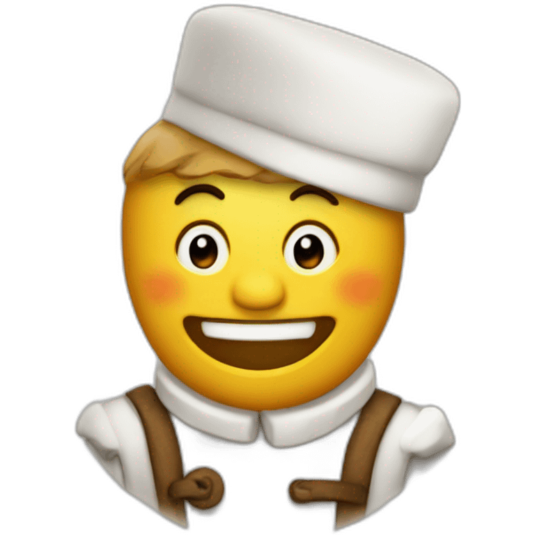 Bonhomme pain d'épices emoji