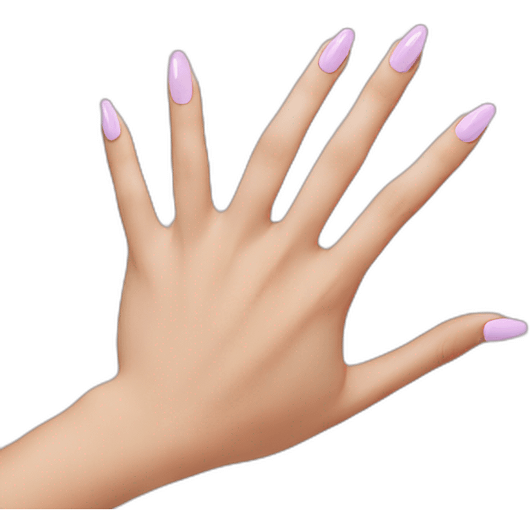 Fake nails emoji