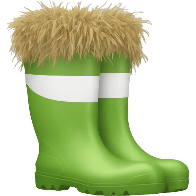 Countryside wellies  emoji