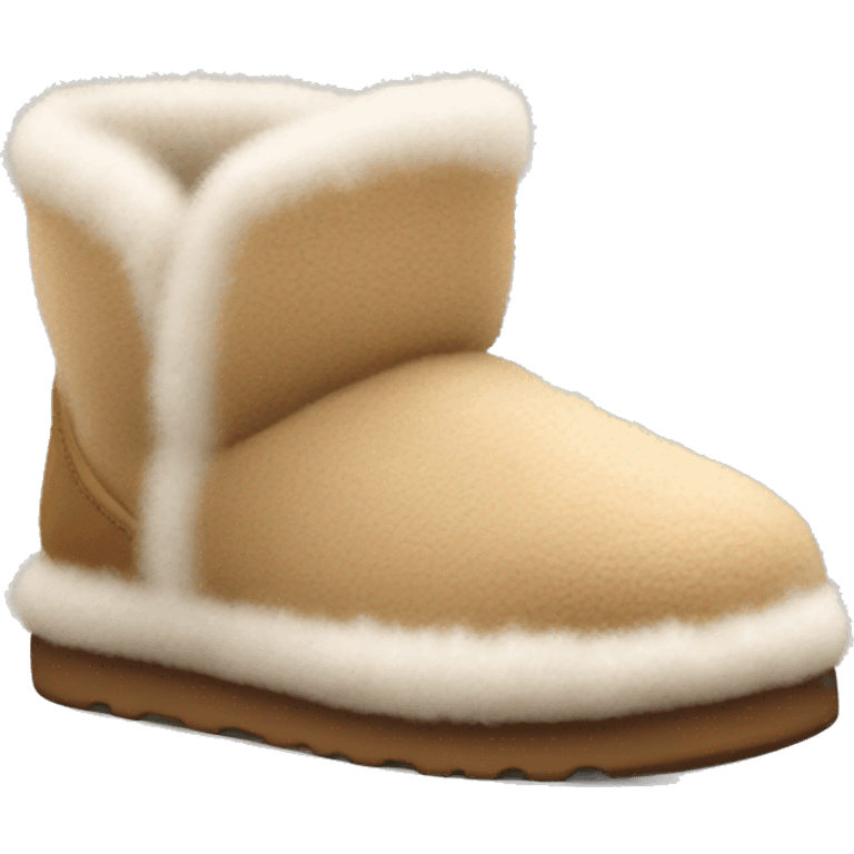 fuzzy ugg slippers emoji