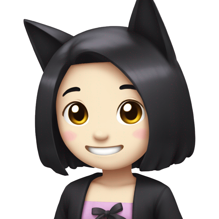 Kuromi happy  emoji