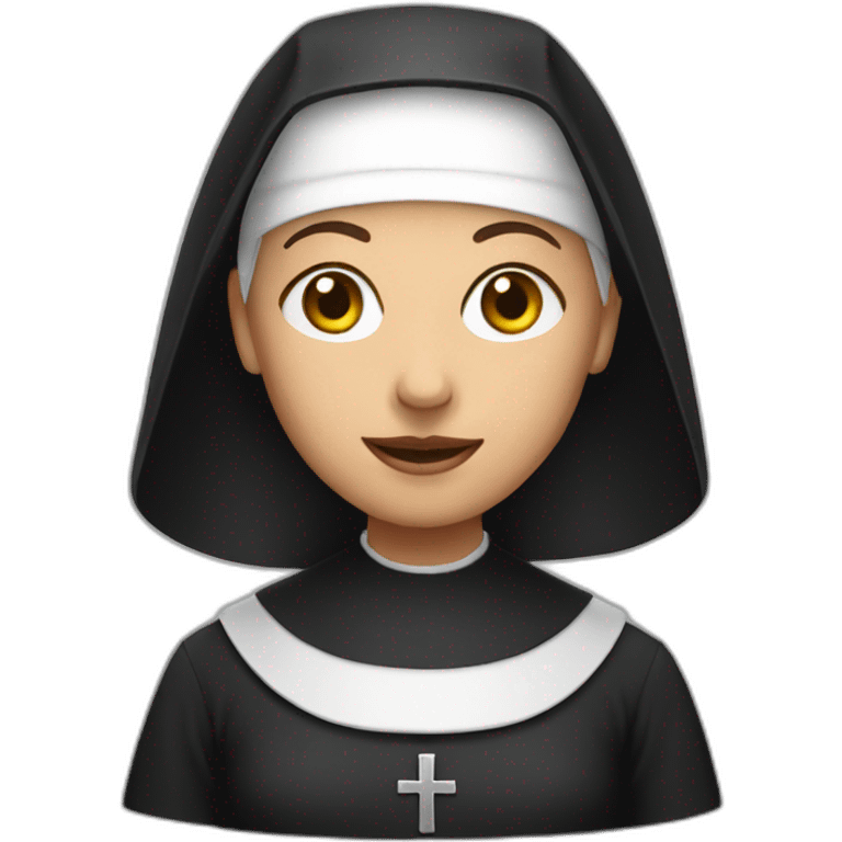 a nun emoji