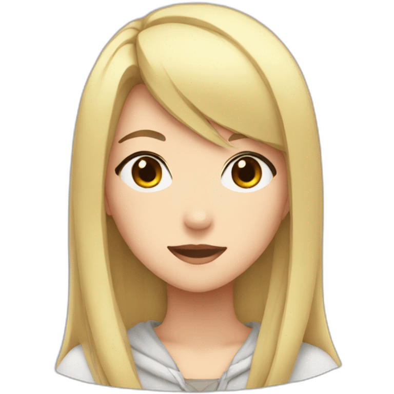 anime woman emoji