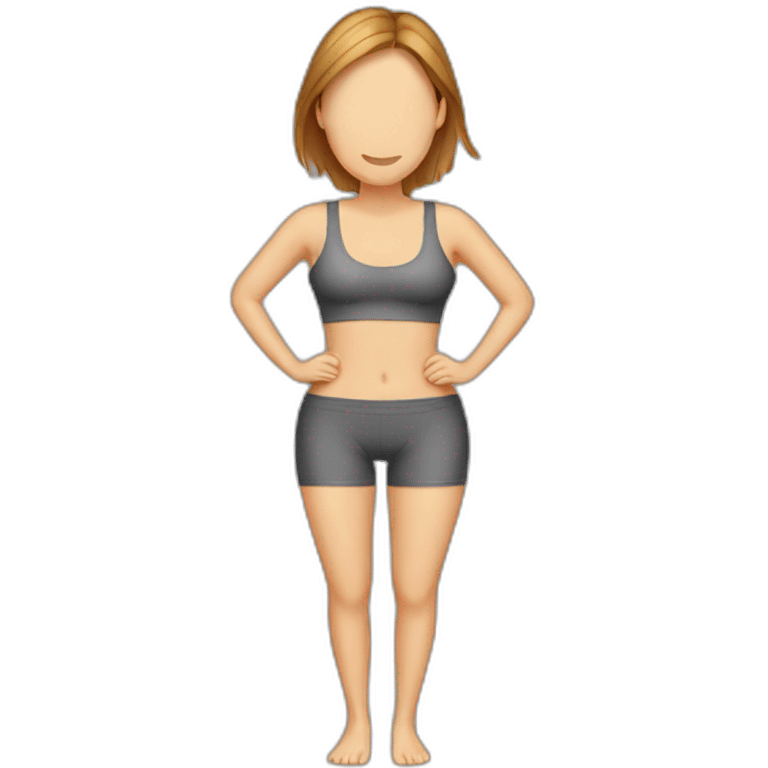 woman body trimmer emoji