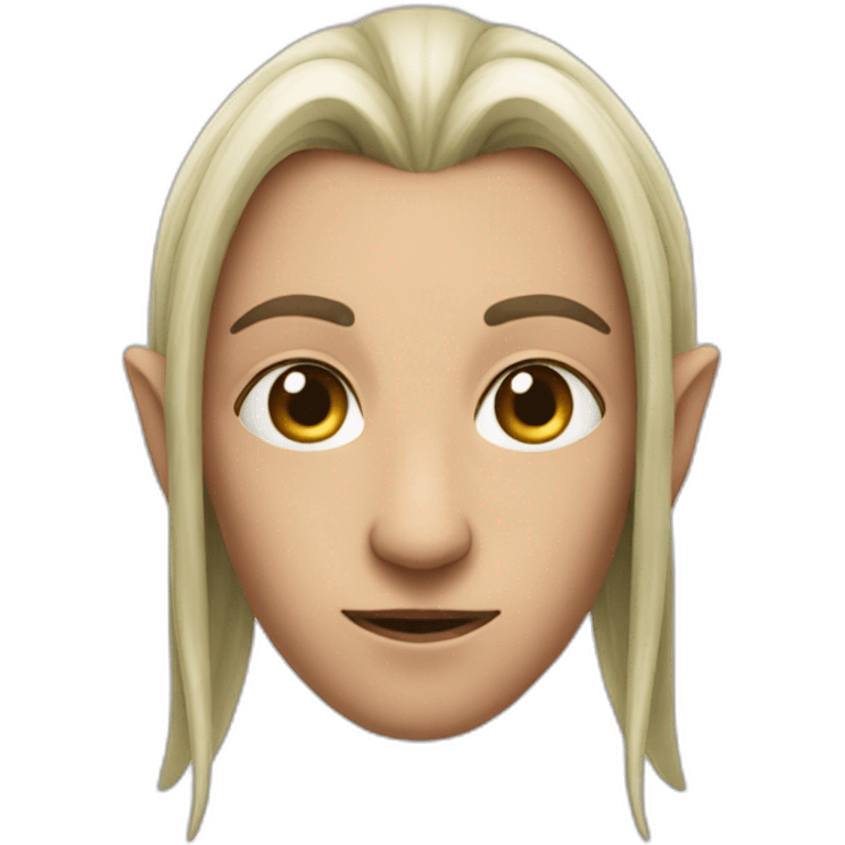 elven face emoji