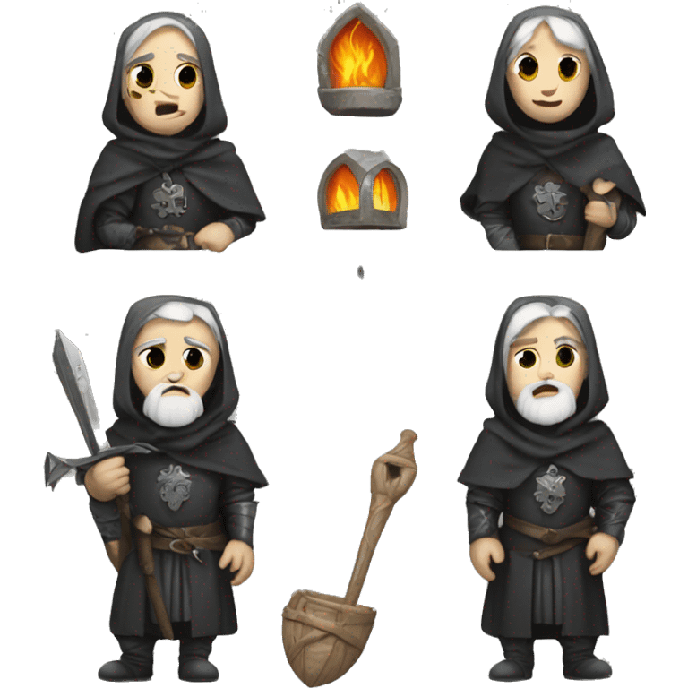 Gothic medieval chur emoji