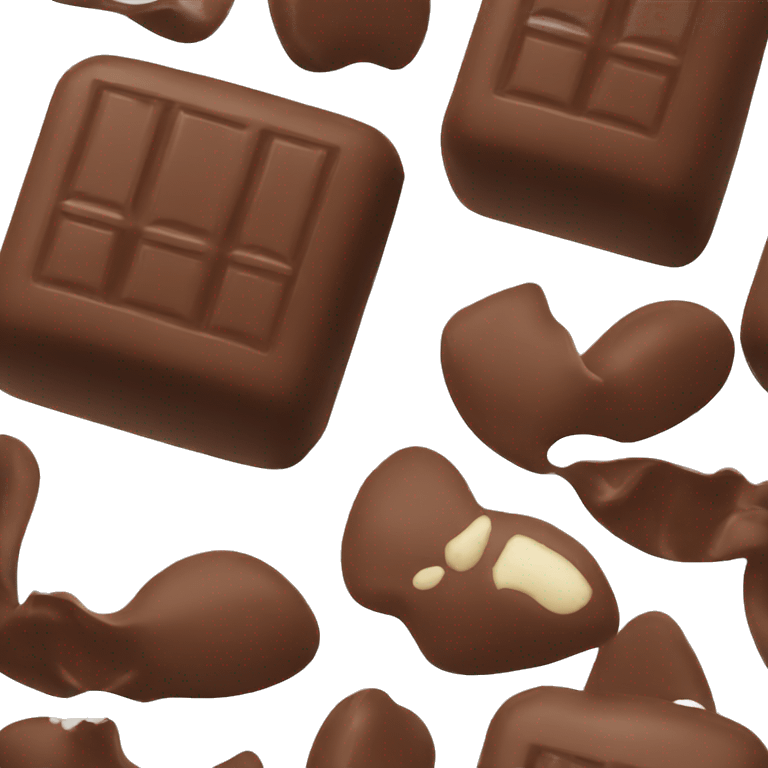 chocolate candy emoji