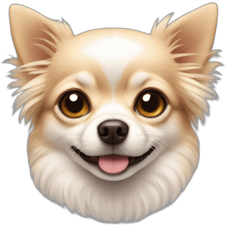 fluffy chihuahua face emoji