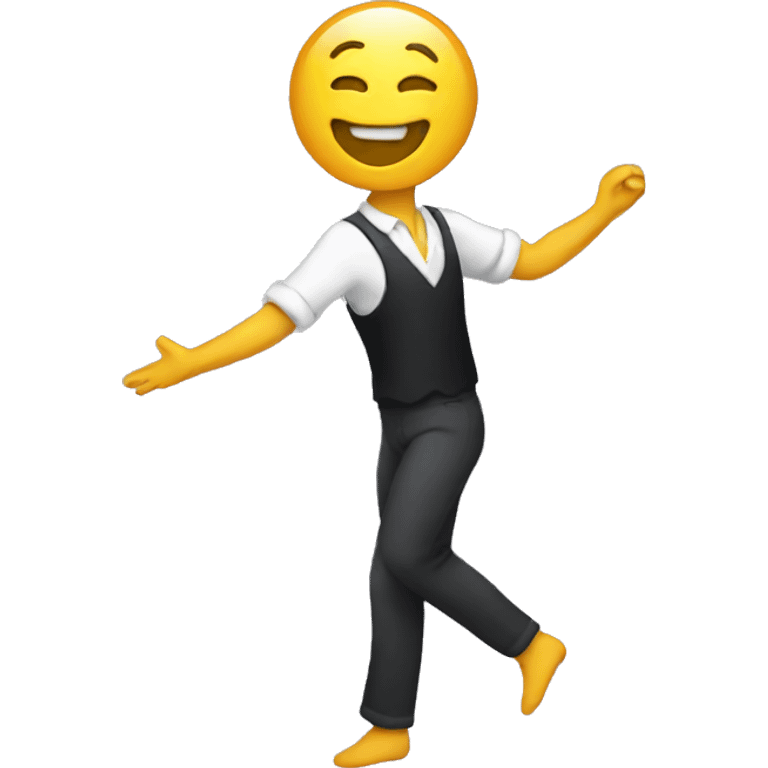 Partner dancing  emoji