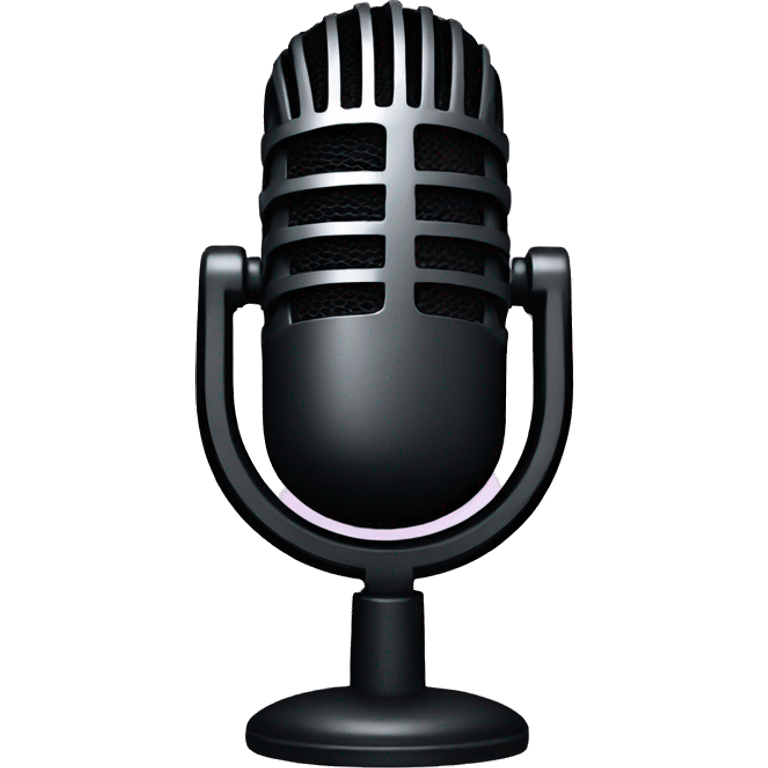 Podcast mic emoji