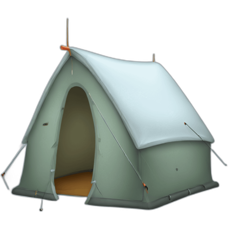 ice fishing tent emoji