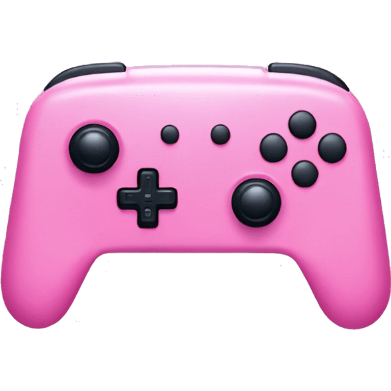 Nintendo Switch in pink  emoji