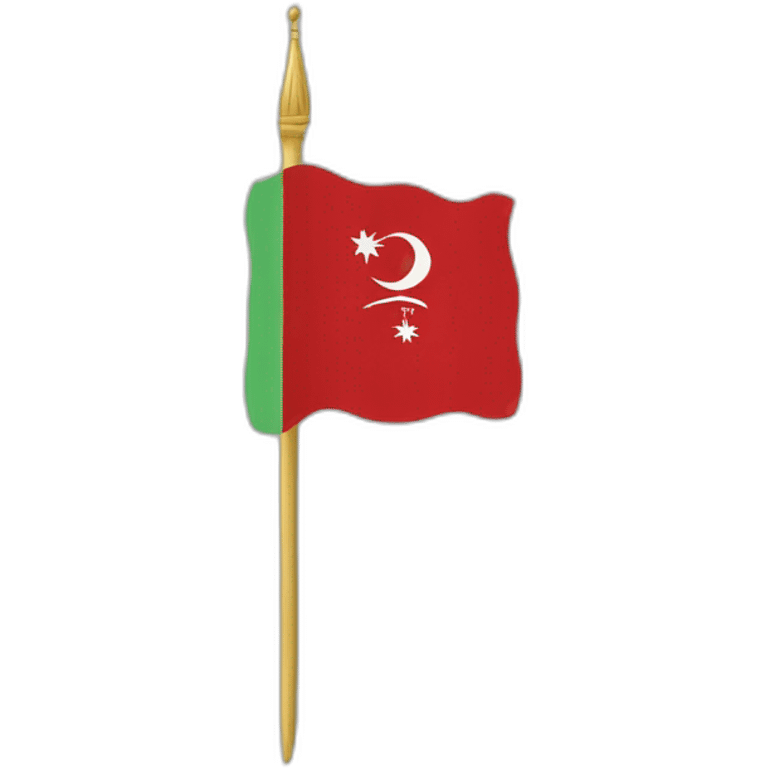 Ottoman empire flag emoji