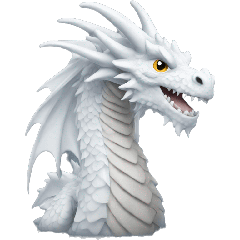 white dragon scale emoji