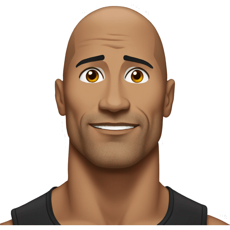 The rock emoji