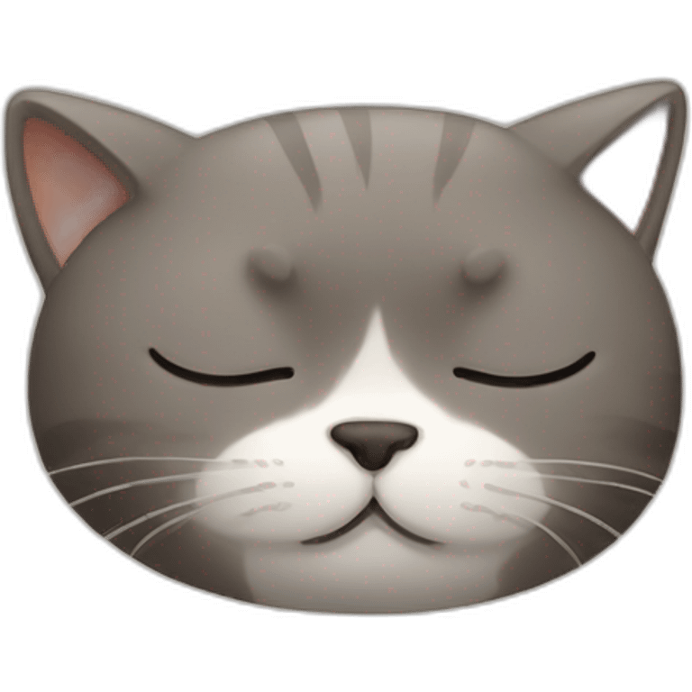 sleepy cat emoji