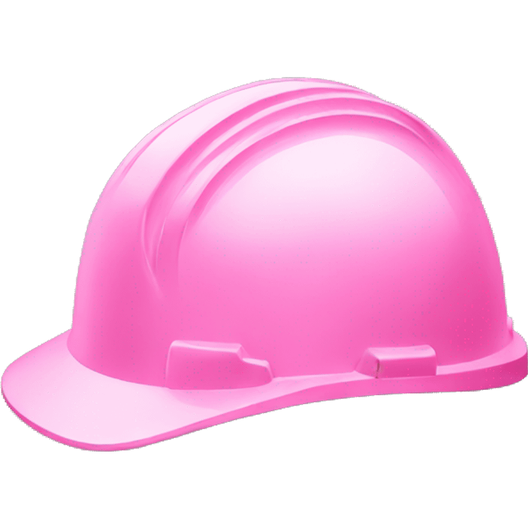 pink hardhat emoji