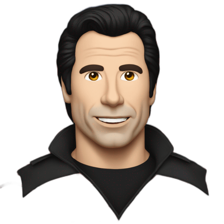 John Travolta flag emoji