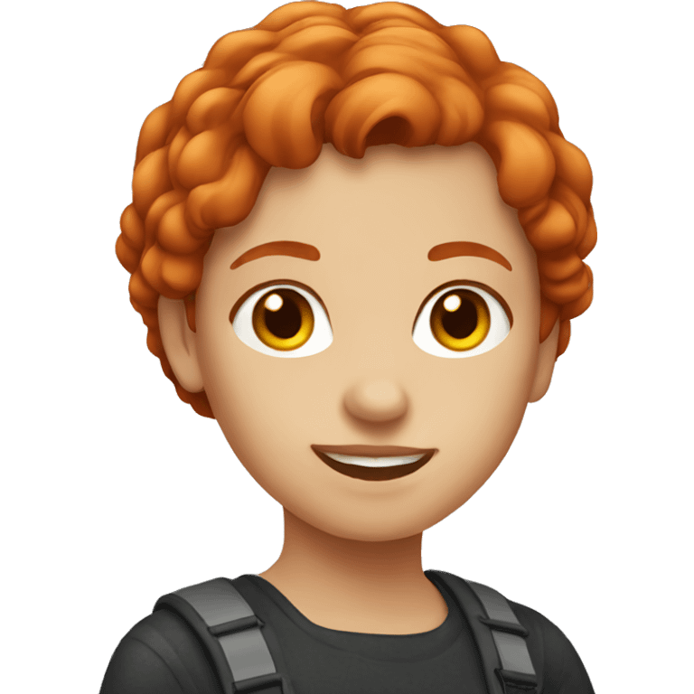 redhead girl emoji