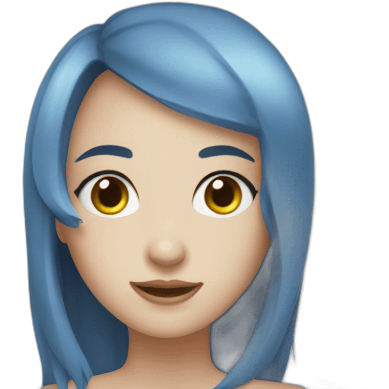 Blue ara emoji