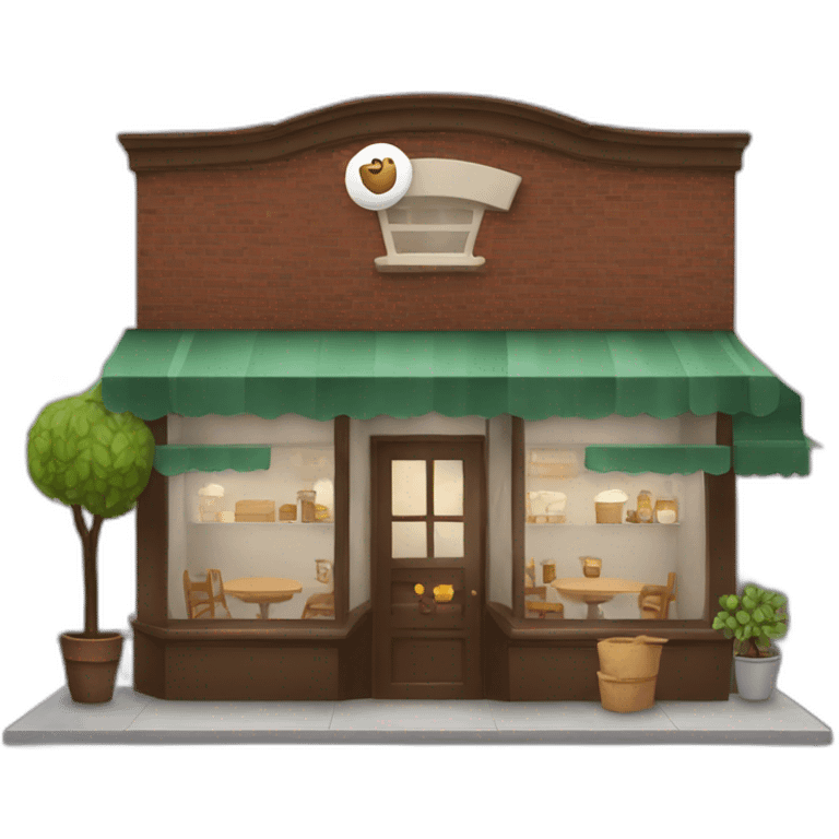 coffee shop emoji