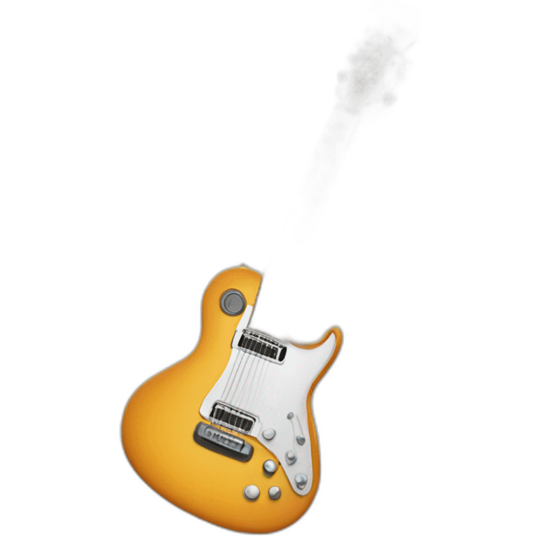 Guitare électrique emoji