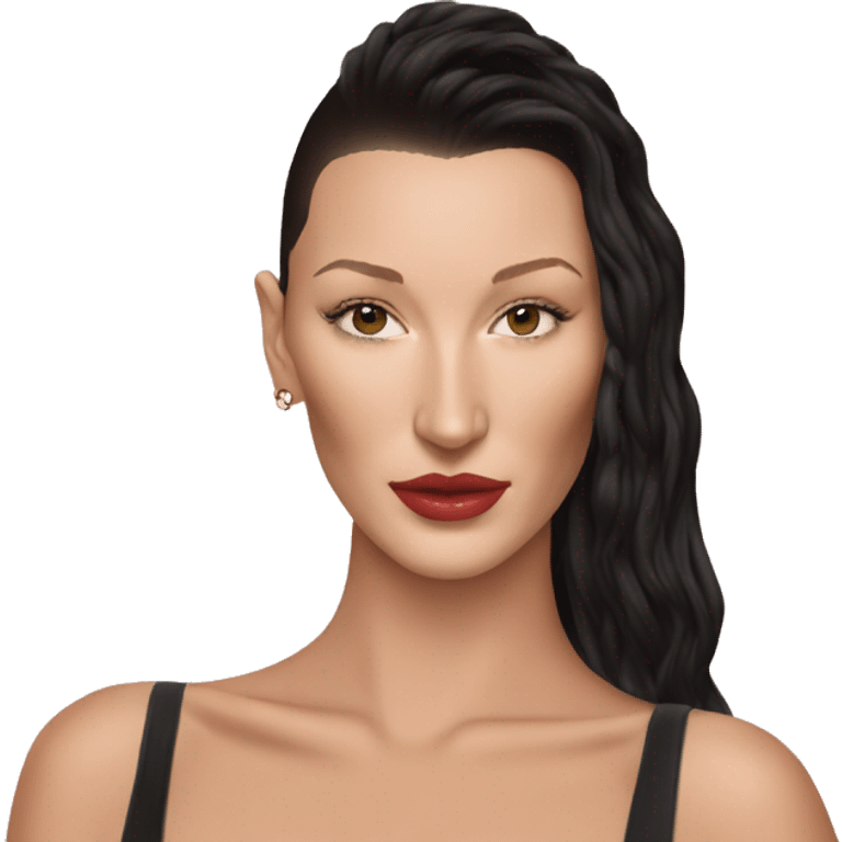 Bella hadid emoji