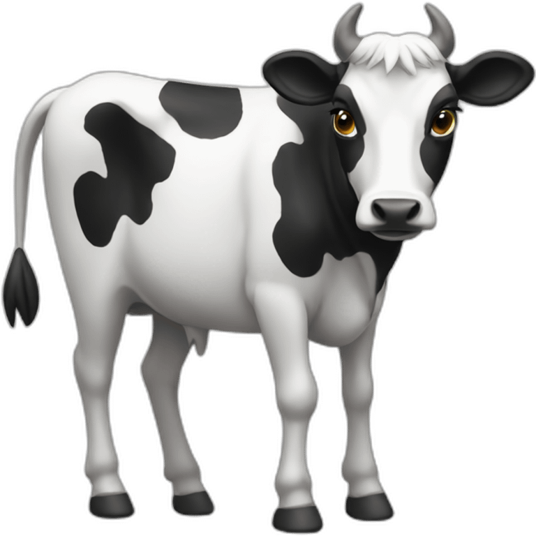 Vaca voladora emoji