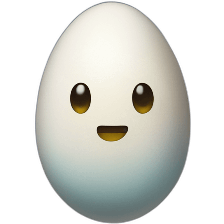 Egg space man emoji