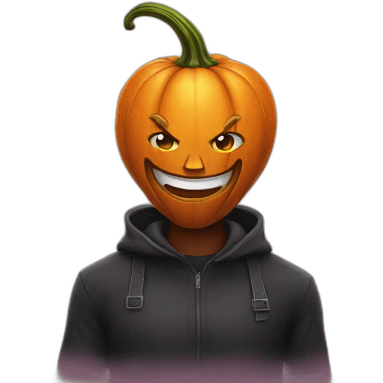 Pumpkin Halloween emoji