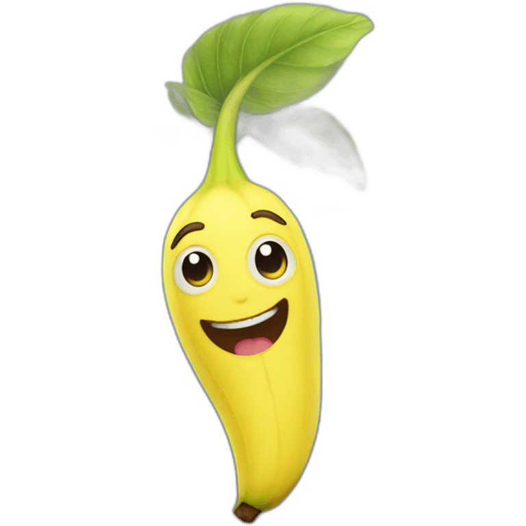 Fairy banana emoji