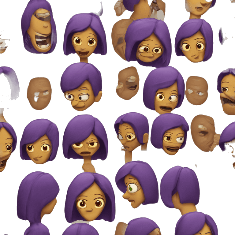 leela from futurama emoji