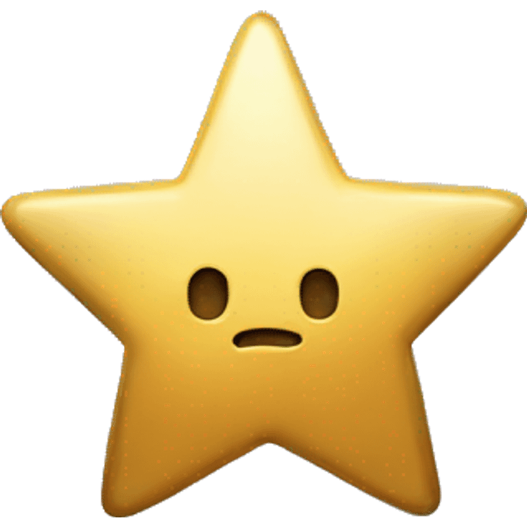 Gold Star sticker emoji