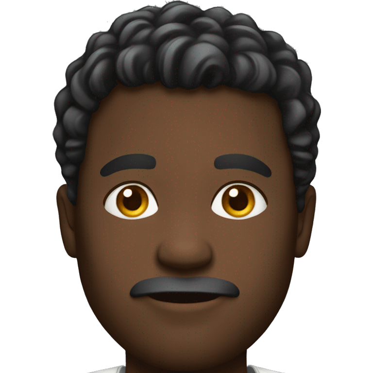 A black man  emoji