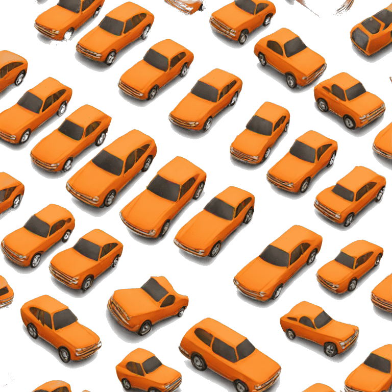 Orange Car  emoji