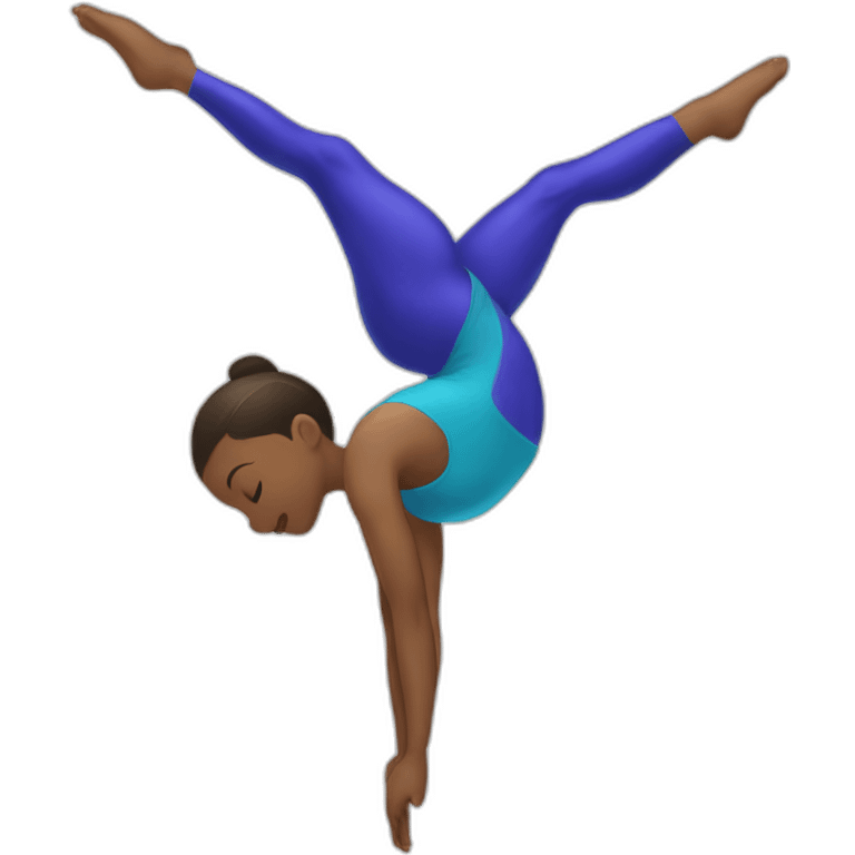 Rythm gymnastic emoji