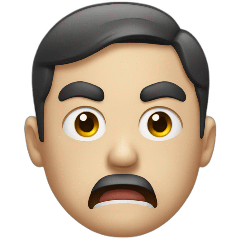 Hitler angry emoji