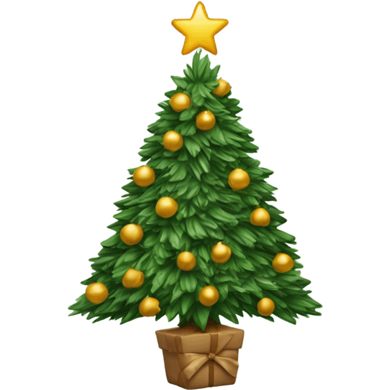 x-mas tree  emoji