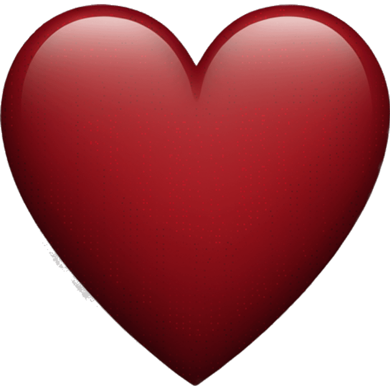 heart-symbol-deep-red-and-black-colour emoji