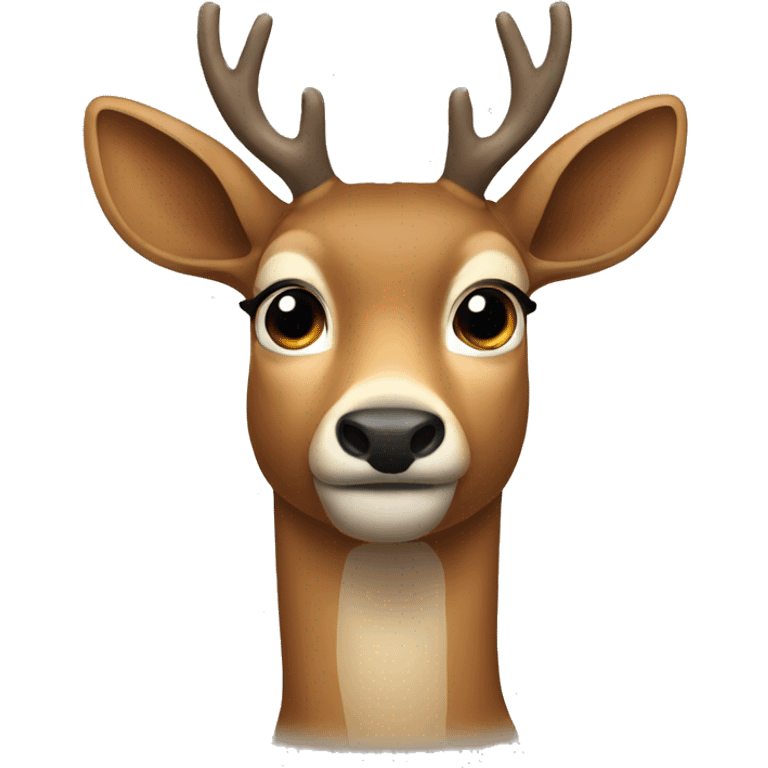 deer with headlights  emoji