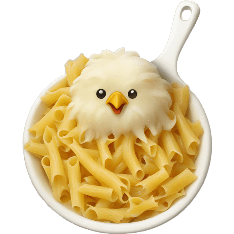 chicken pasta emoji