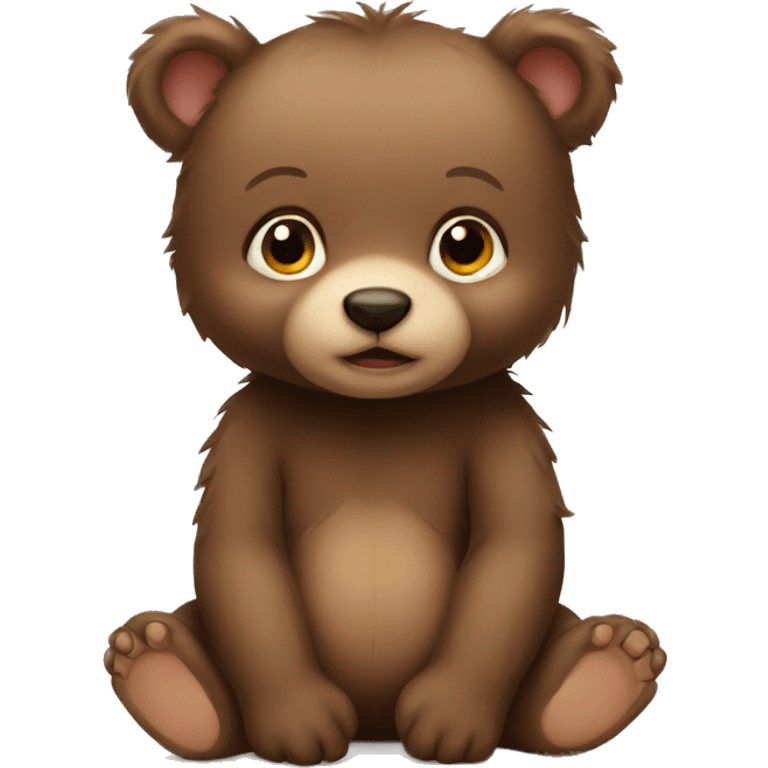 Baby bear emoji