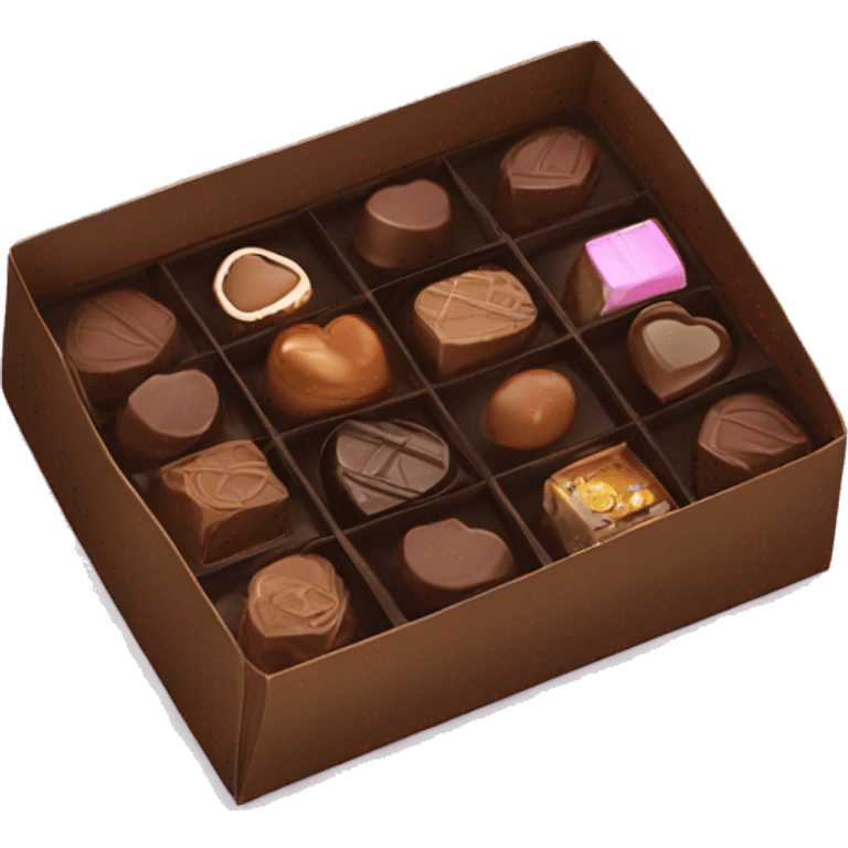 box of chocolates  emoji