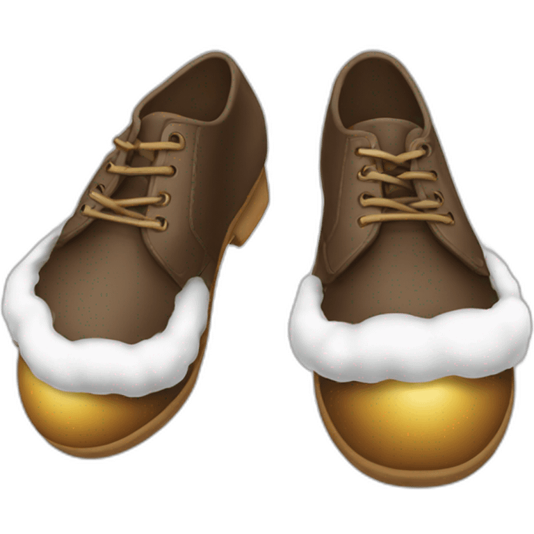 trebol-zapato-navidad emoji