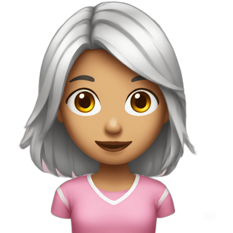 girl play game emoji