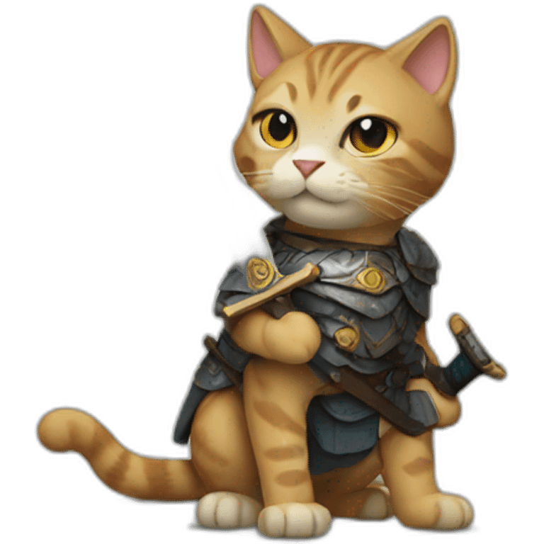 cat-with-sword emoji