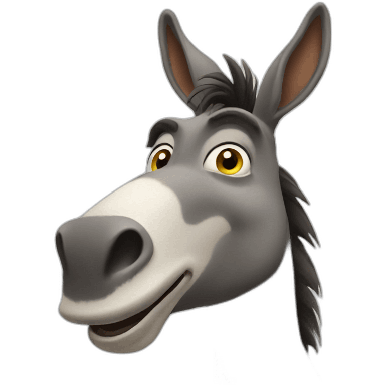 donkey from shrek emoji